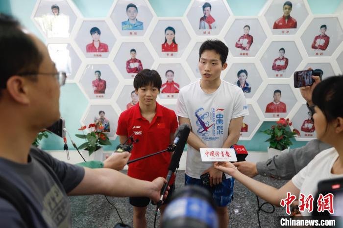 中国跳水队备战巴黎奥运：王宗源、全红婵、陈