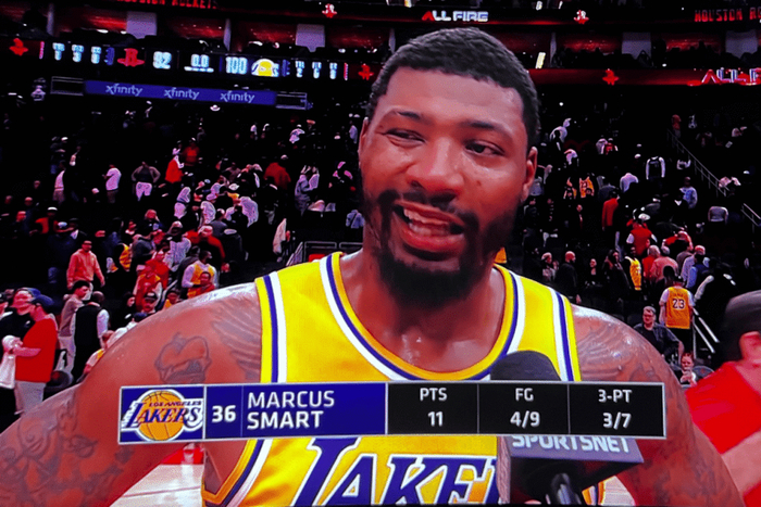 湖人100-92力克火箭 斯马特谈防守新策略